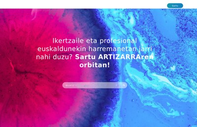 Artizarra, aditu euskaldunen sare soziala martxan da