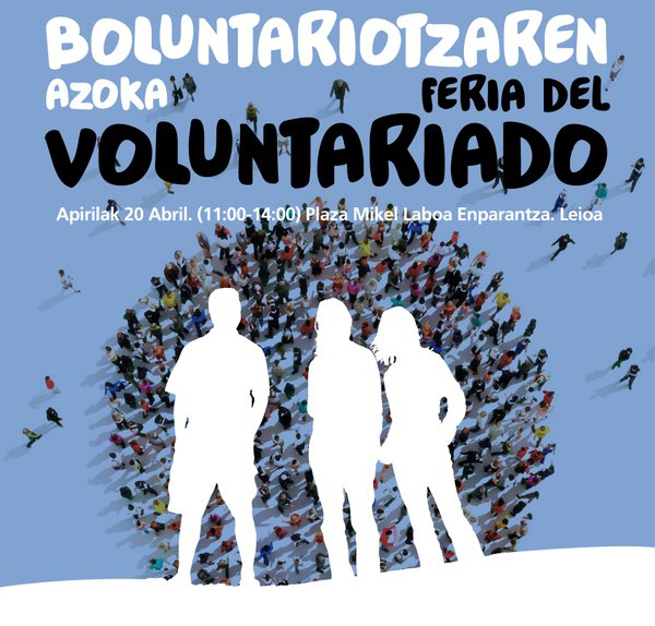 Boluntariotzaren azoka egingo dute Euskal Herriko hiru campusetan