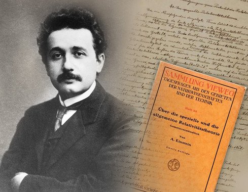 Einsteinen Erlatibitate Orokorraren Teoriak 100 urte