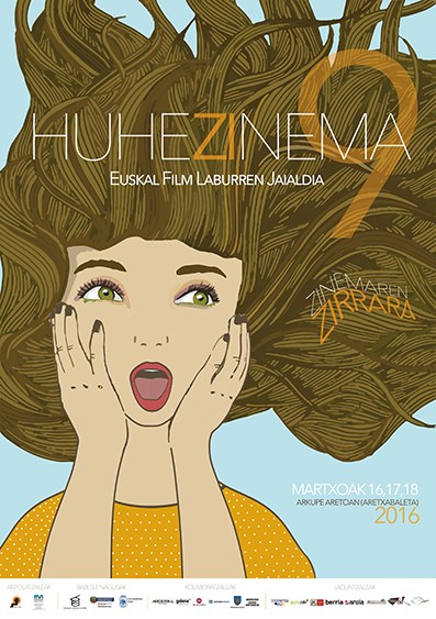 Euskal film laburren Huhezinema 2016 jaialdia abian
