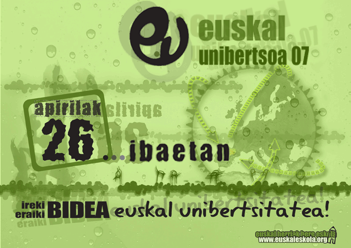 Euskal Unibertsoa 07 ospatuko da bihar Ibaetako campusean