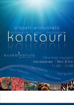 Kantauri itsasoko eta urpeko paisaiak ikusgai