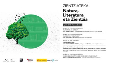 "Natura, Literatura eta Zientzia" hitzaldi zikloa antolatu dute Bilbon apirilaren 10etik 19ra