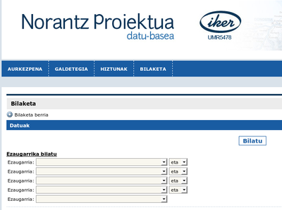 "Noratz" datu-base linguistikoa garatu du IKER Taldeak 