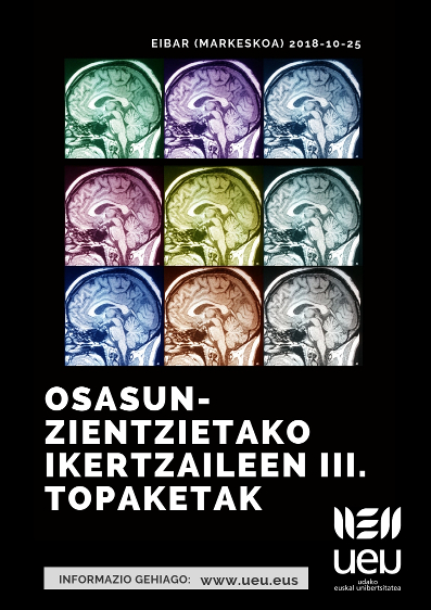 Osasun-zientzietako Ikertzaileen III. Topaketak urriaren 25ean egingo dira