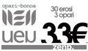 UEU bonoa: oparitu UEU!