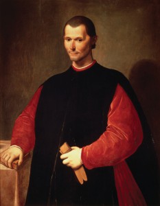Niccolò Machiavelliren erretratua, Santi di Titok egina. Iturria: Wikipedia